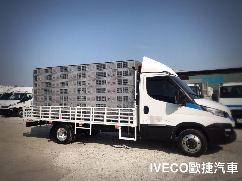 貨斗車廂-賽鴿運送車