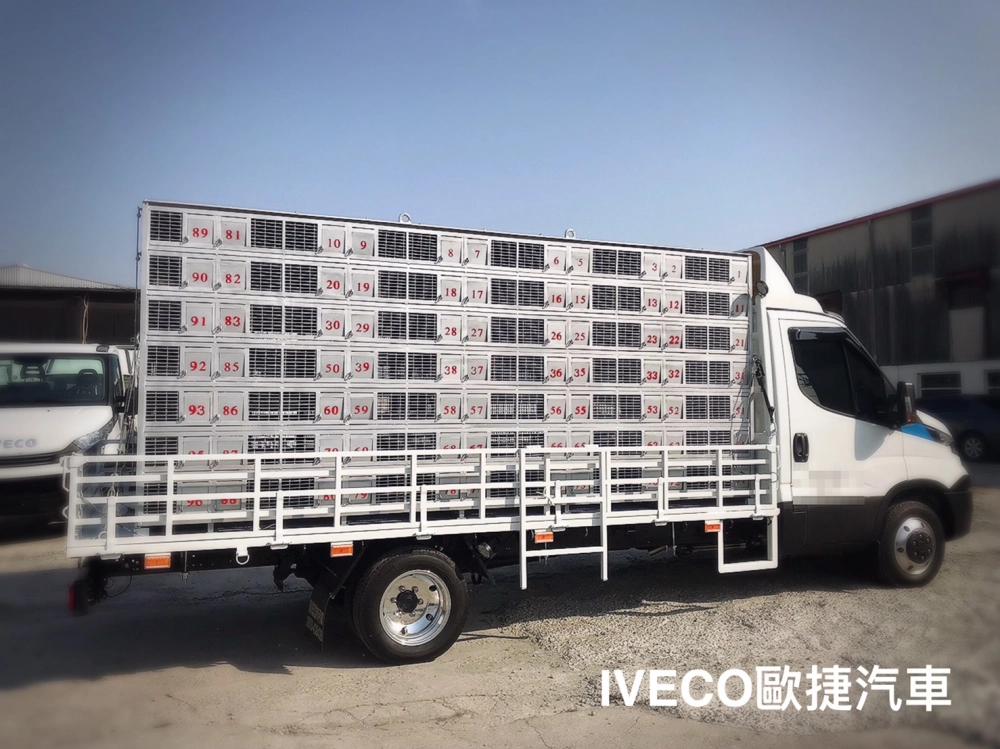 貨斗車廂-賽鴿運送車