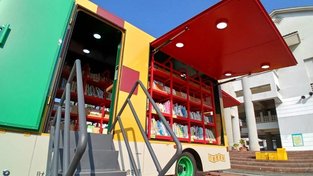 葫蘆墩行動圖書車
