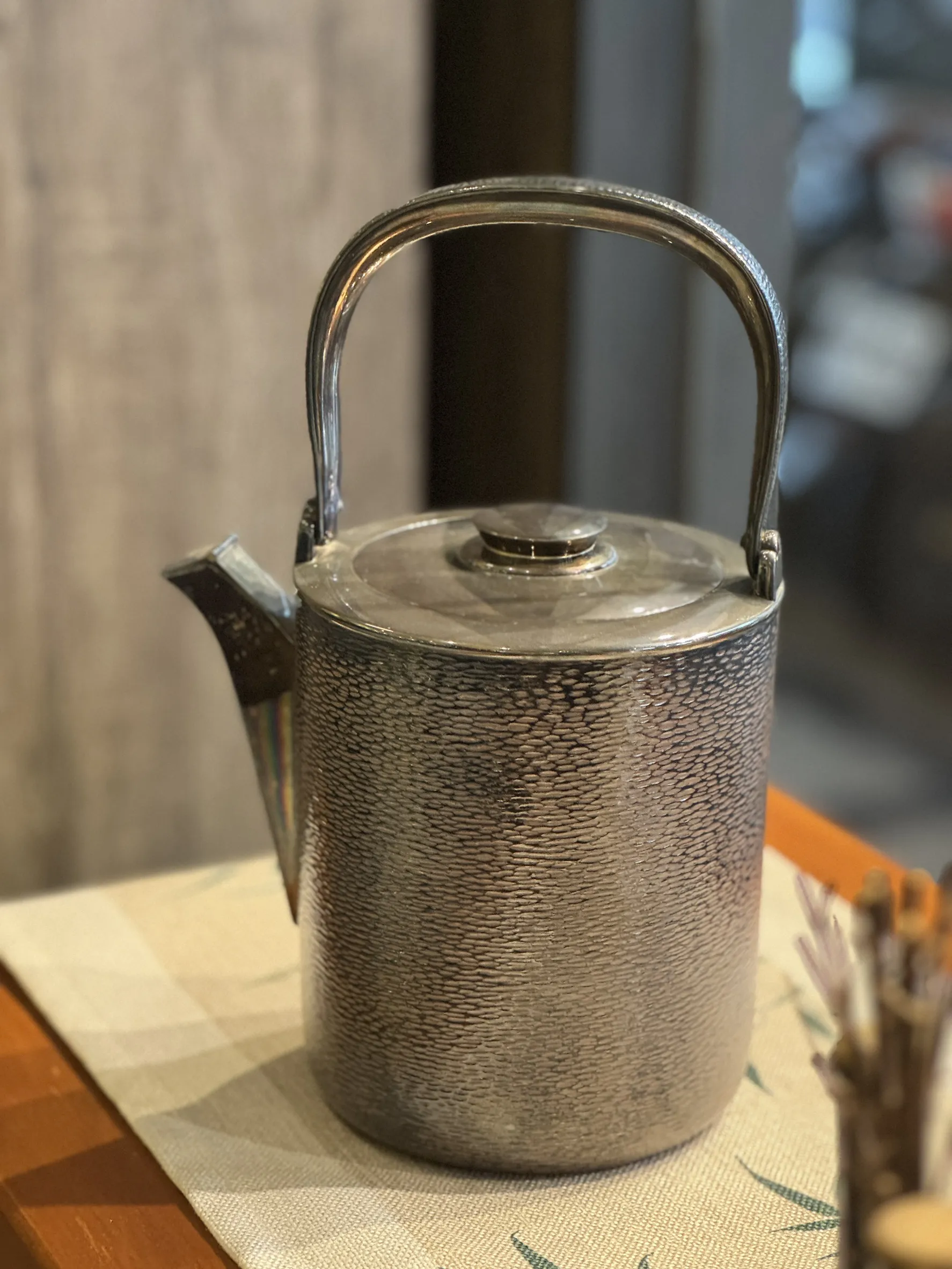 紫皮槌目純銀湯沸