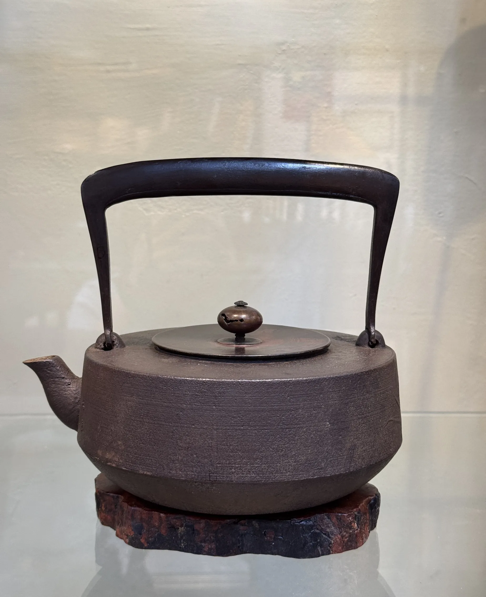 菊地正直 蟹遊 刀柄鐵壺