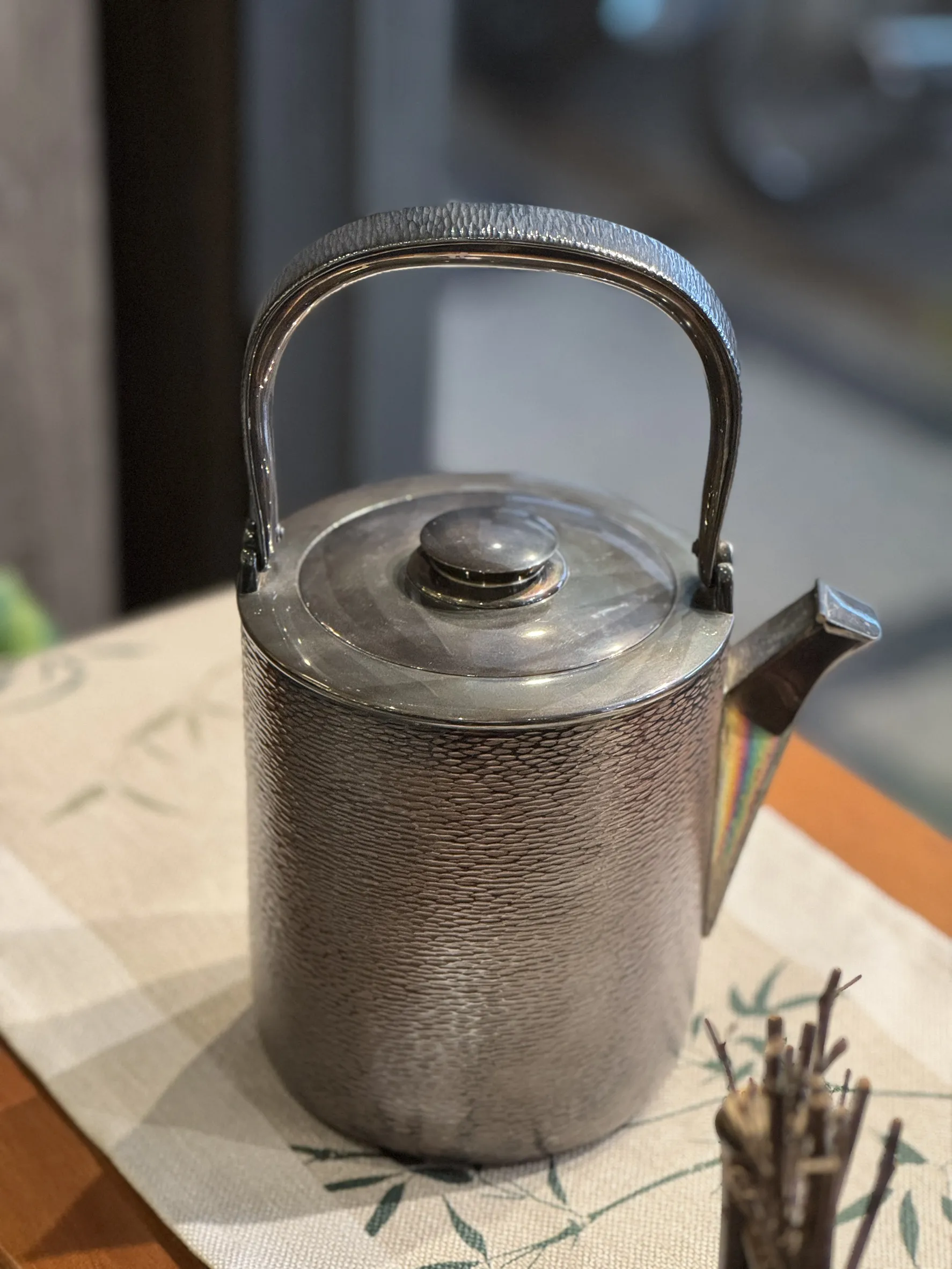 紫皮槌目純銀湯沸