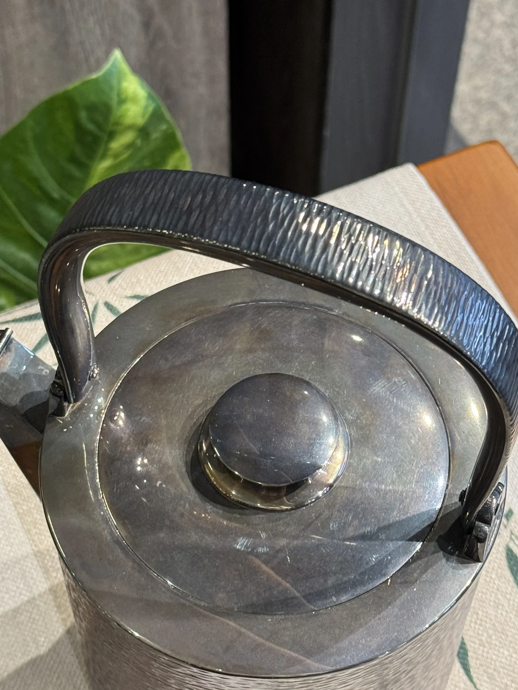 紫皮槌目純銀湯沸