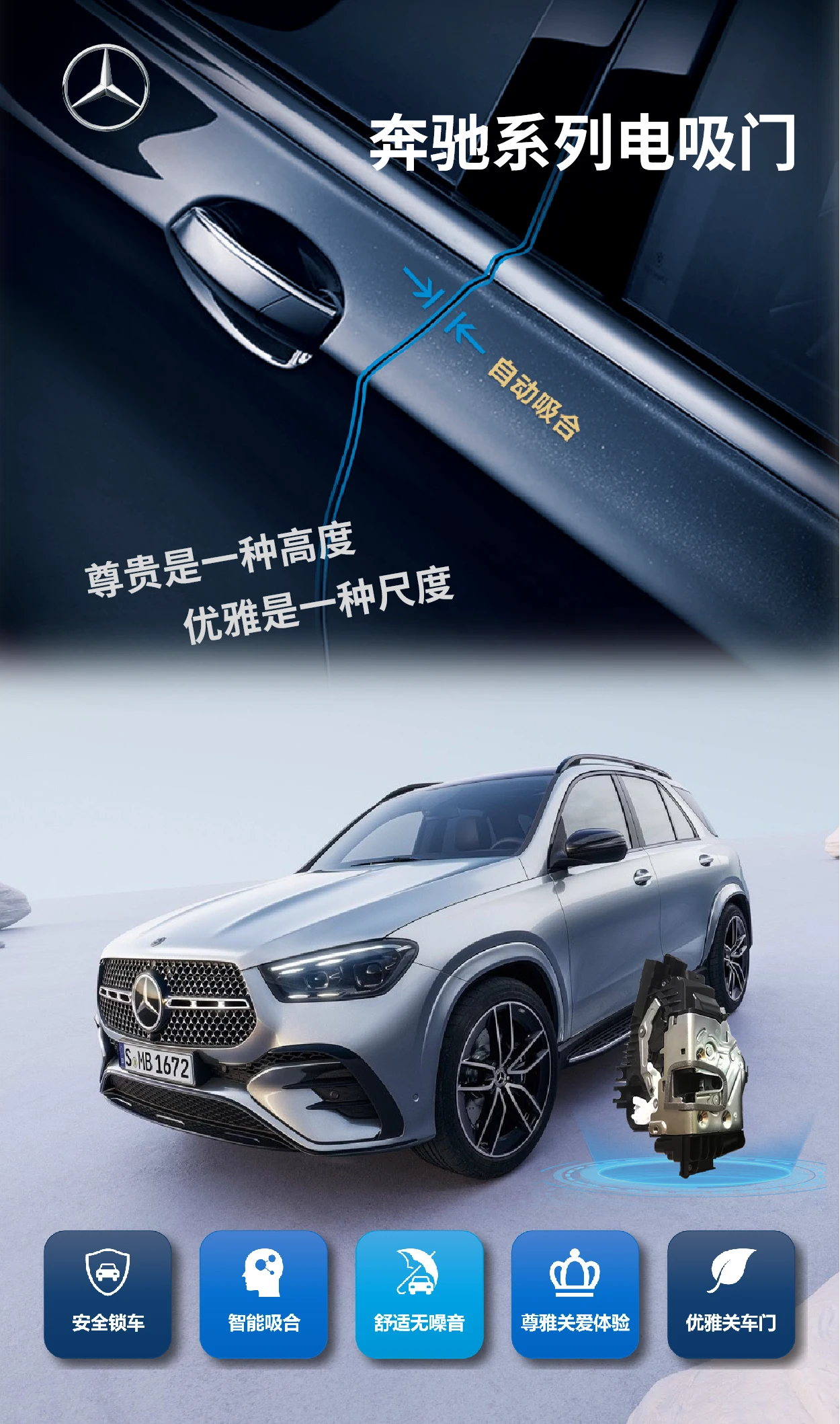 Mercedes-Benz 賓士系列電吸門