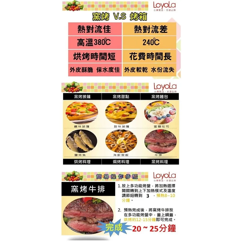 多功能窯烤披薩機