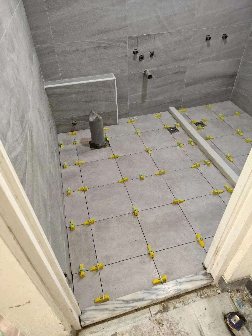 淡水中正路 浴室漏水防水打牆貼磁磚  淡水磁磚工程  貼磁磚, 淡水浴室防水工程  淡水砌磚施工