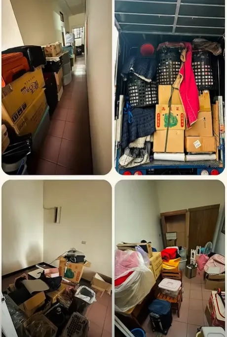 今天在新竹，我們又幫客戶征服了 5 樓的樓梯！｜桃園住家搬家｜桃園家庭搬家