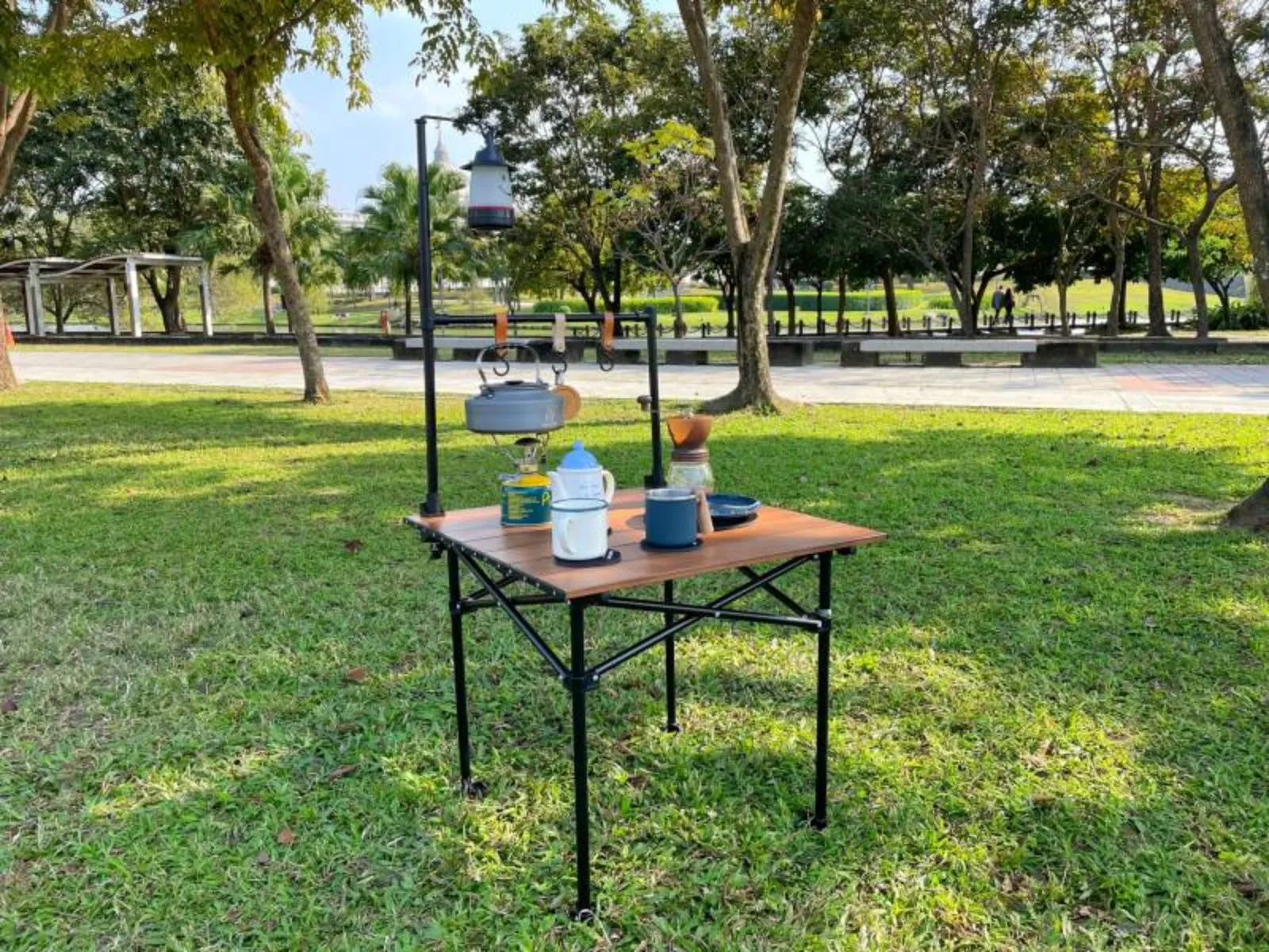 T2實木折疊收納桌(深木色)