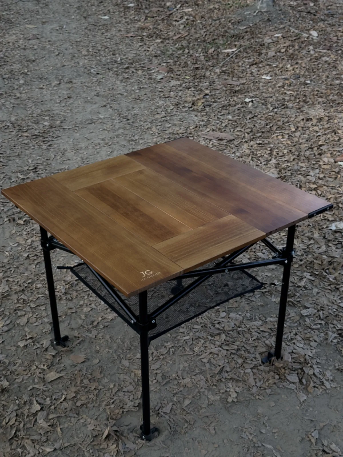 【X桌系列】 TX2 – 實木小方形款(深木色)