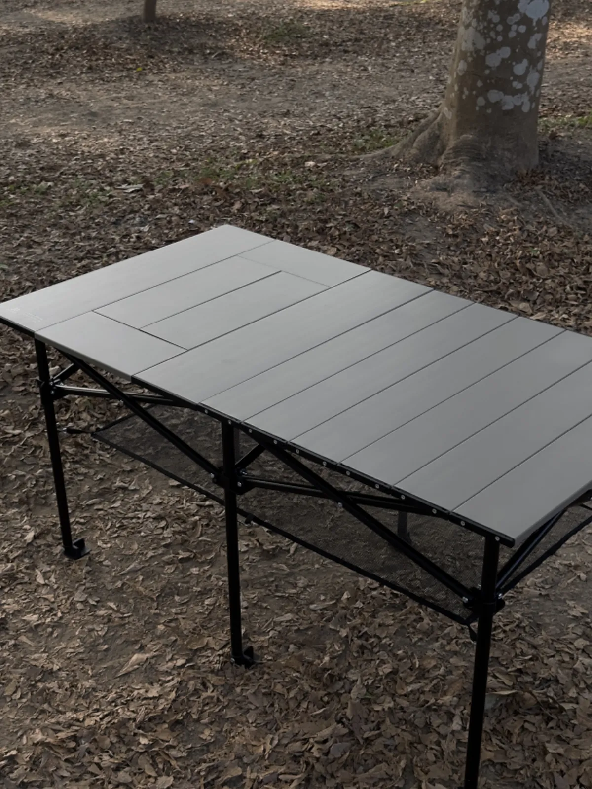 【X桌系列】 ALX1 – 鋁合金長方形款(銀河鈦)