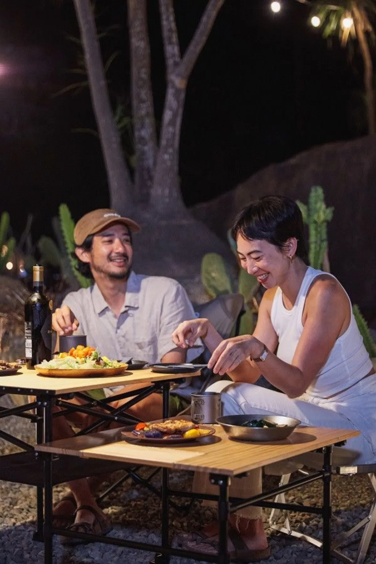 拼接木桌板(淺木色)