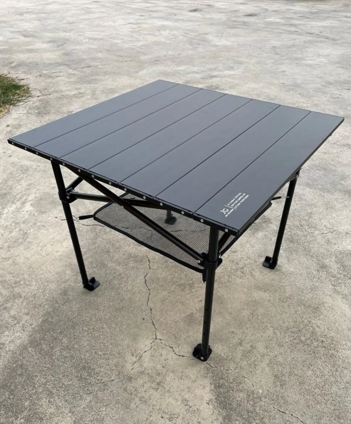 AL2鋁合金折疊收納桌(午夜黑)