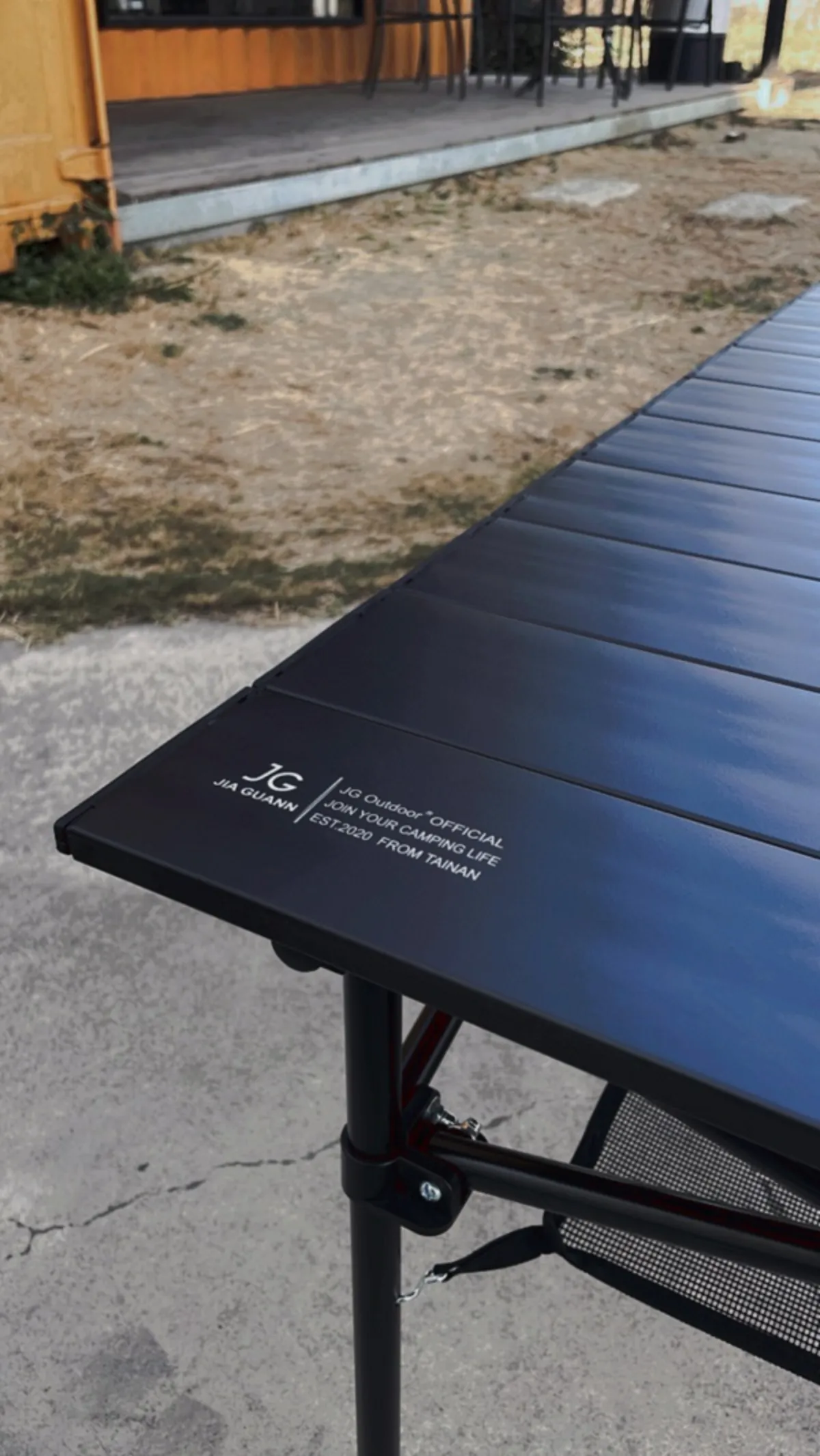 AL1鋁合金折疊收納桌(午夜黑)