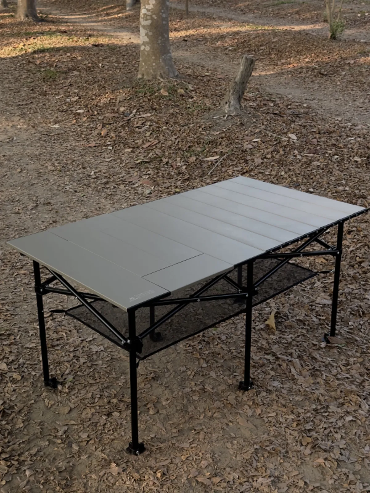 【X桌系列】 ALX1 – 鋁合金長方形款(銀河鈦)