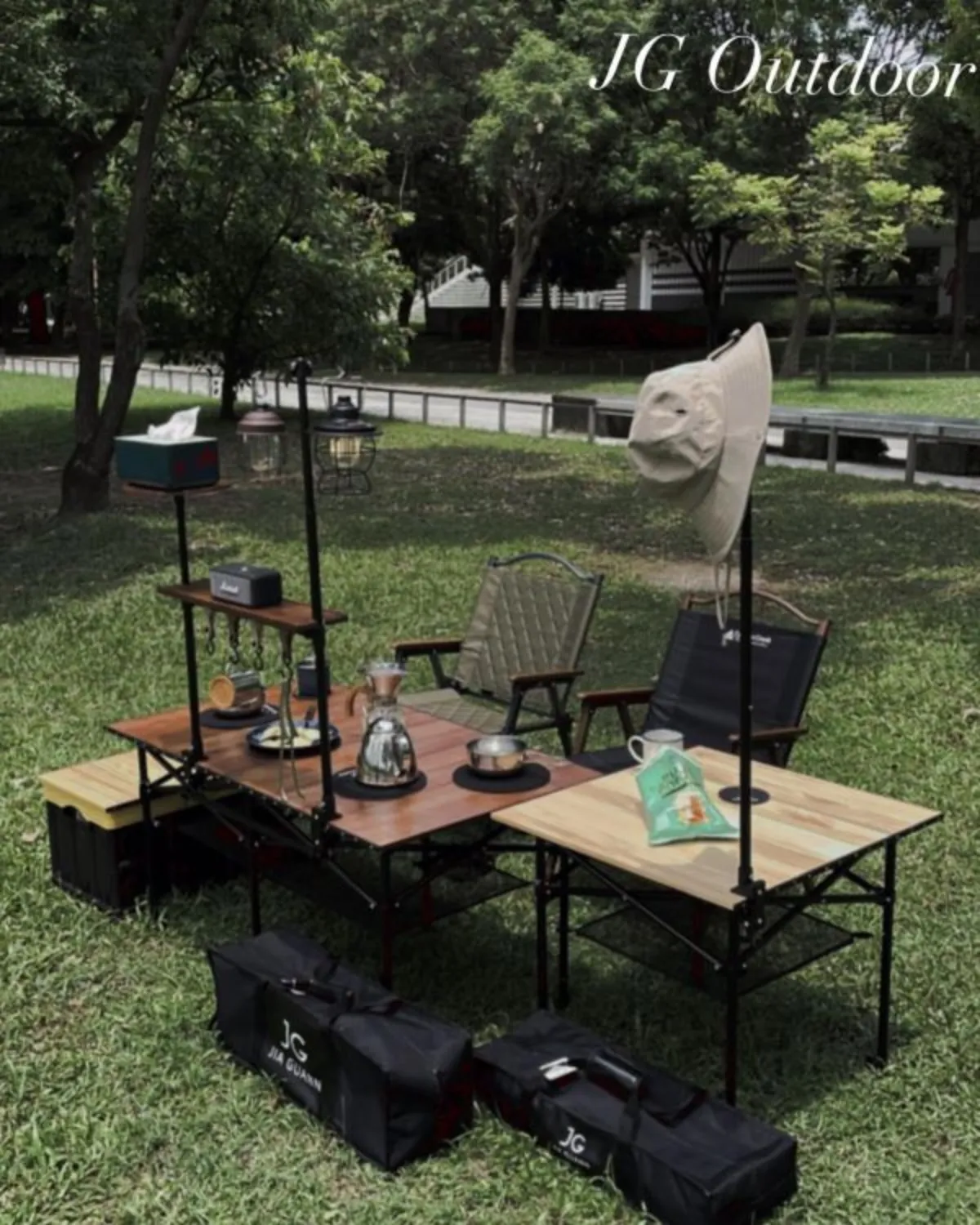 T2實木折疊收納桌(淺木色)