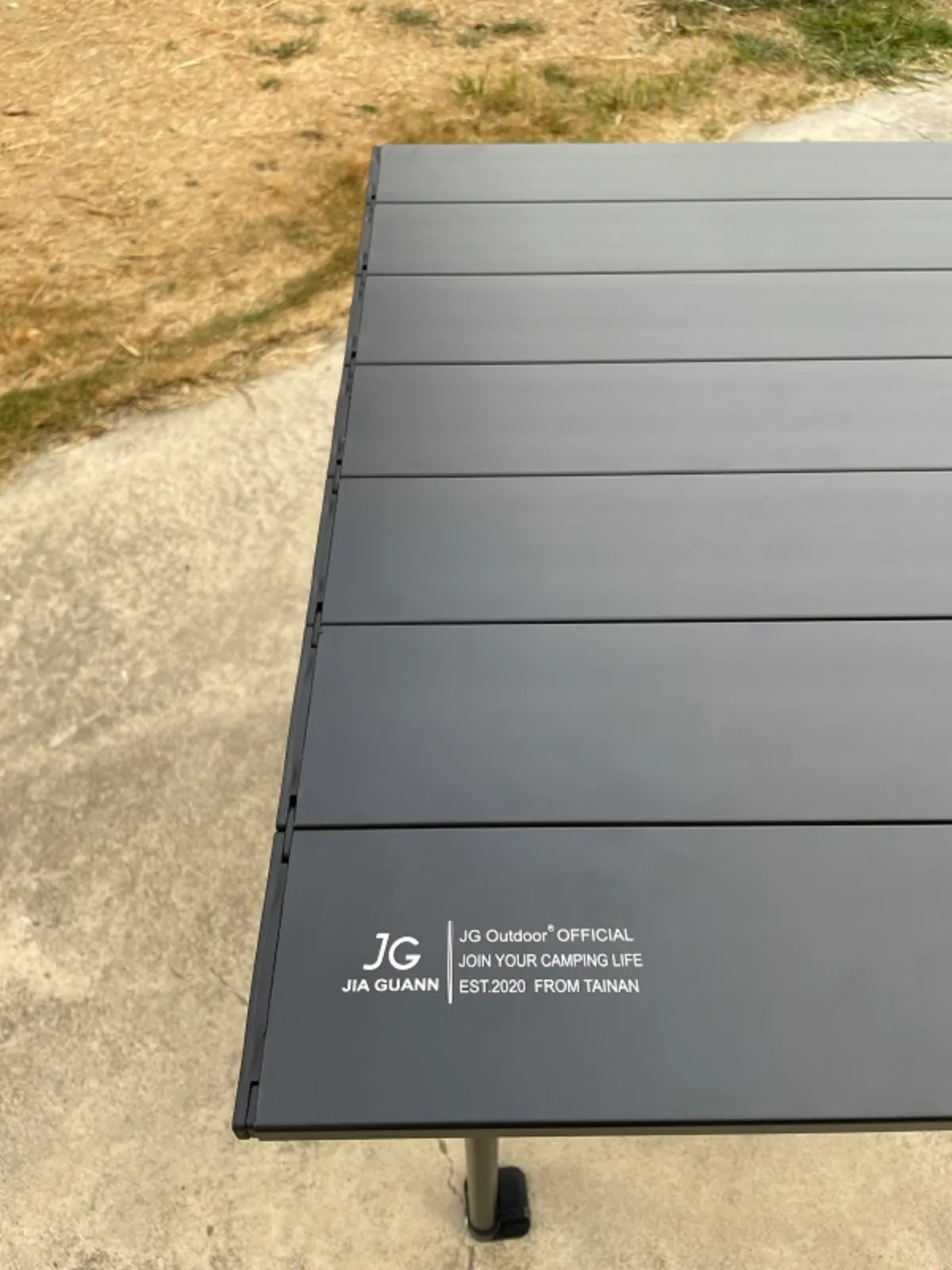 AL2鋁合金折疊收納桌(午夜黑)