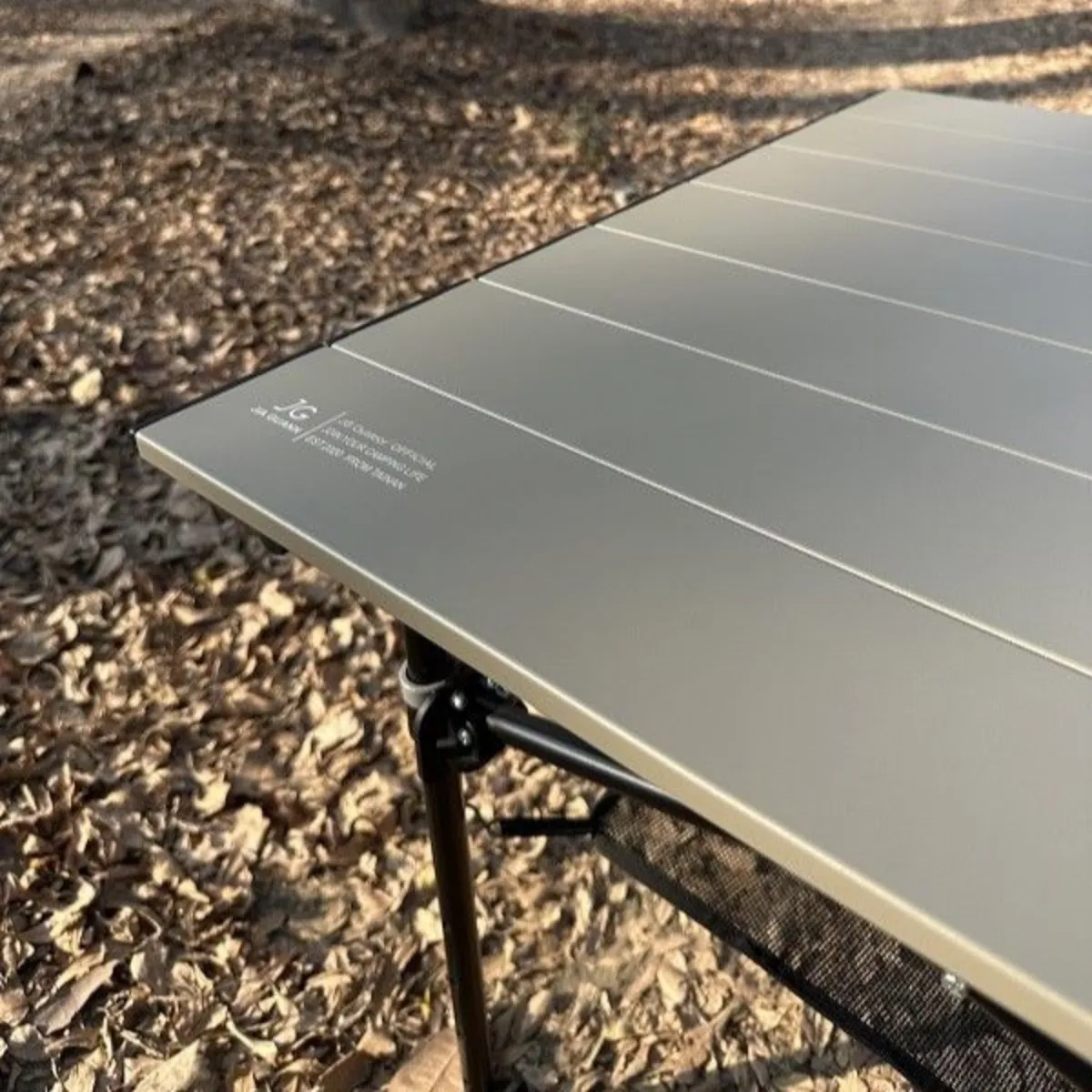 AL2鋁合金折疊收納桌(銀河鈦)