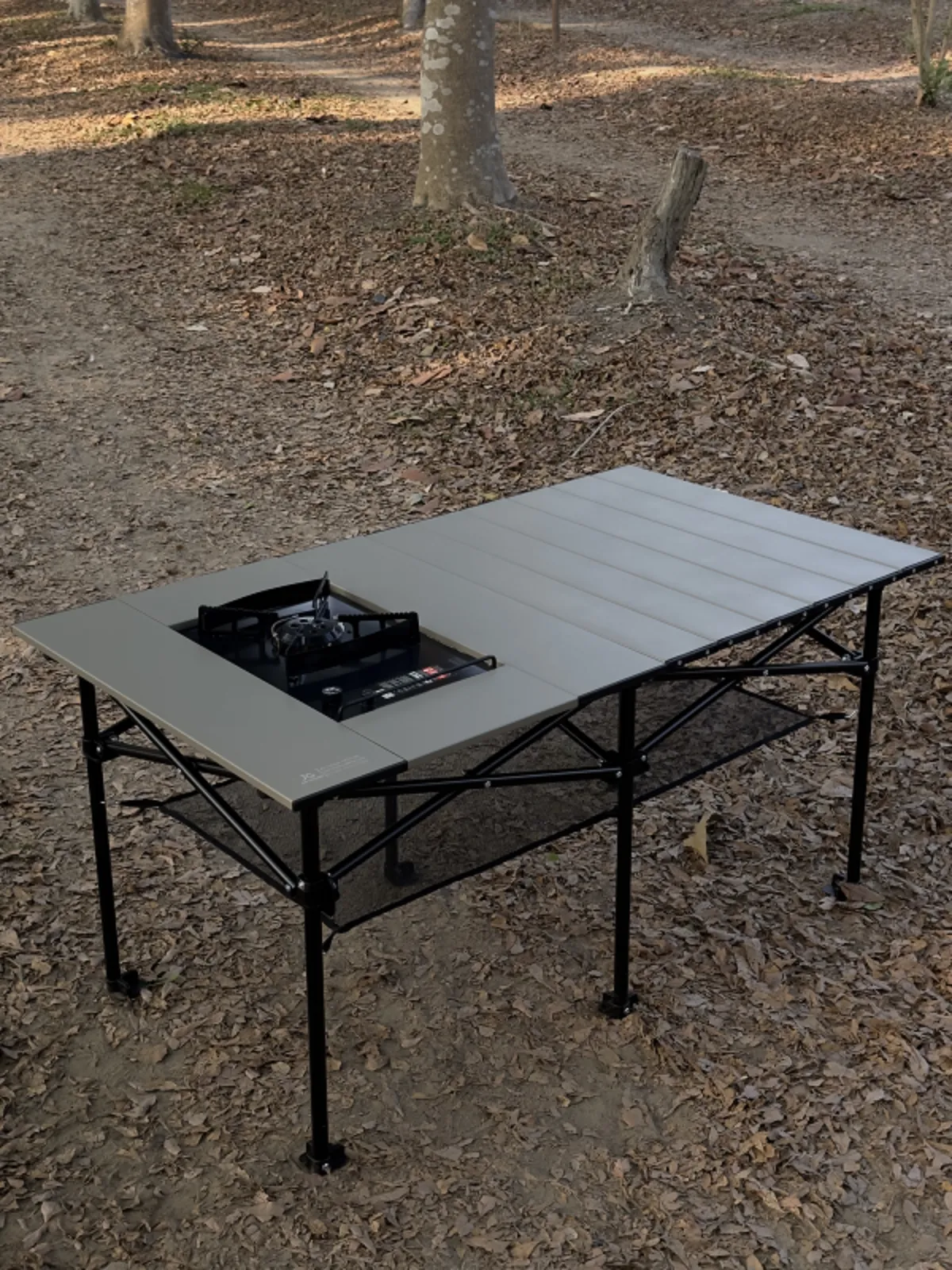 【X桌系列】 ALX1 – 鋁合金長方形款(銀河鈦)