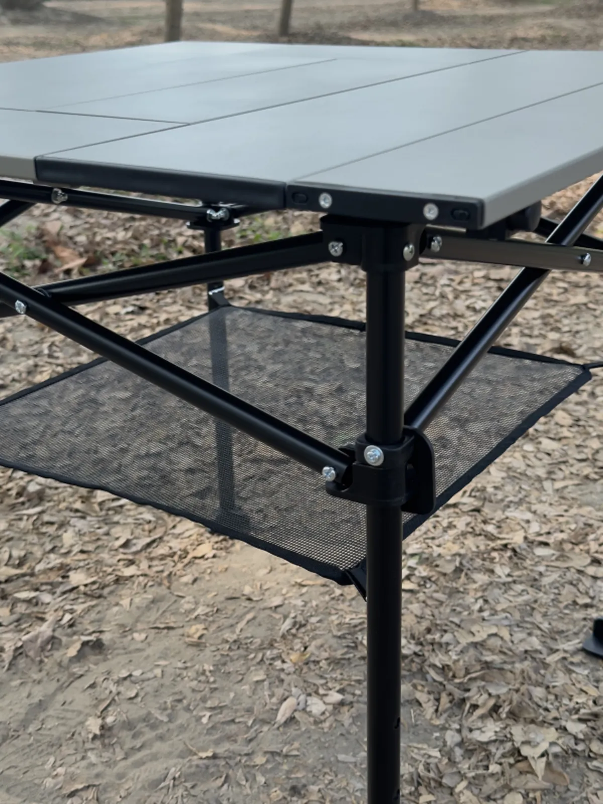 【X桌系列】 ALX2 – 鋁合金小方形款(銀河鈦)