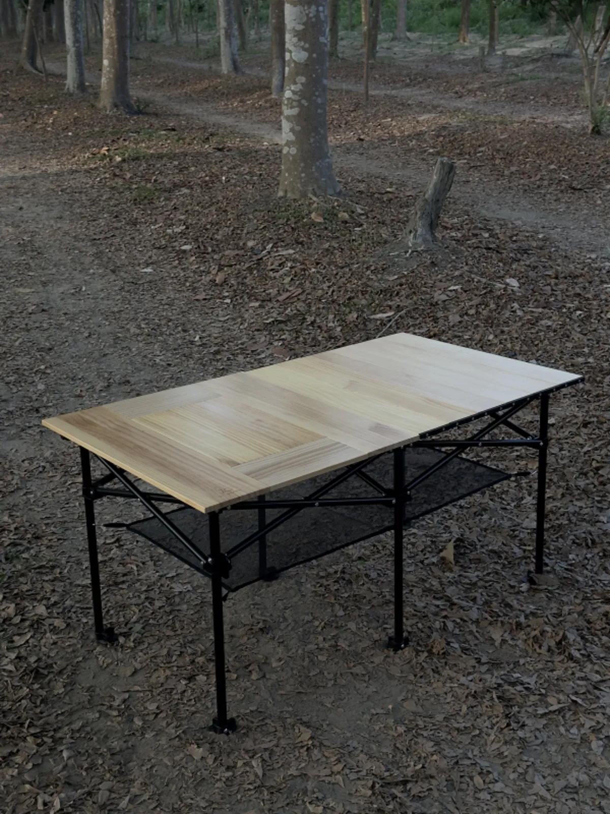 【X桌系列】 TX1 – 實木長方形款(淺木色)