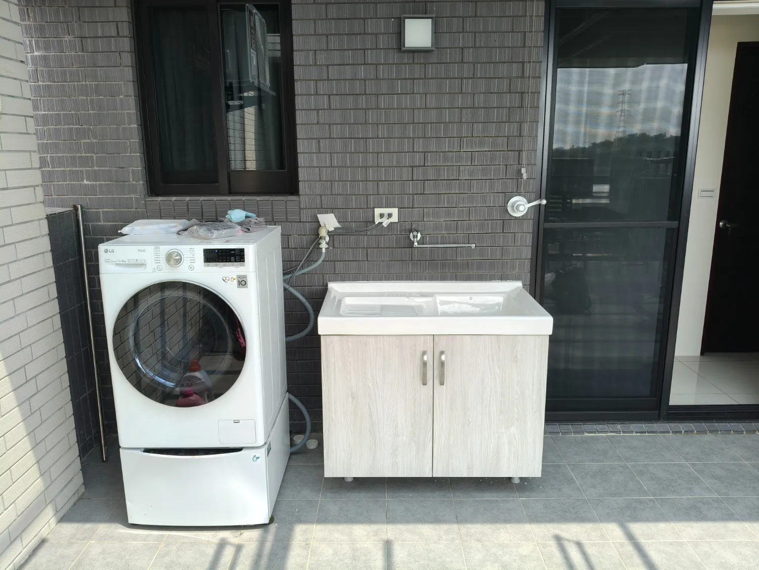 陶瓷洗衣槽安裝