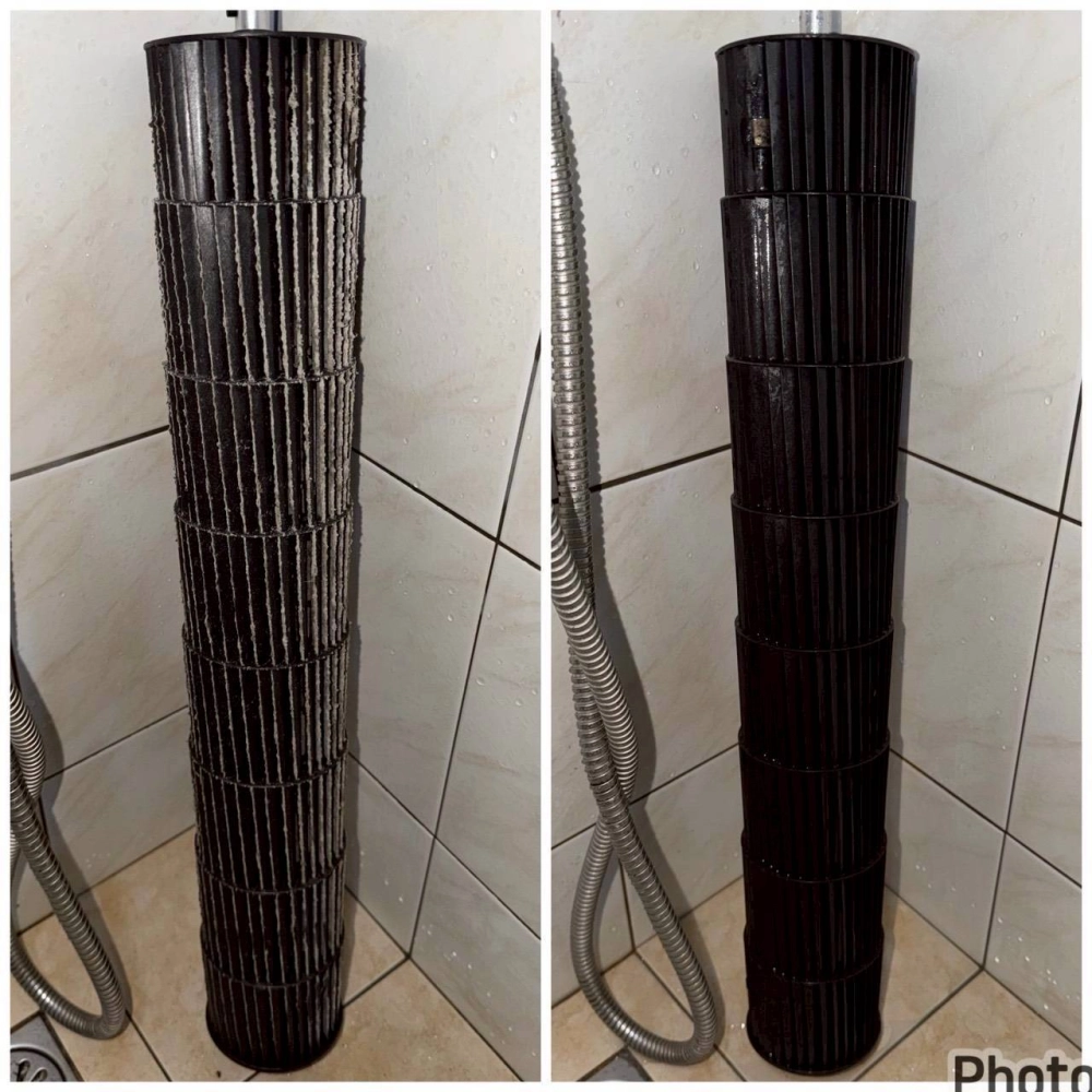 板橋區 分離式冷氣清洗+拆風鼓
