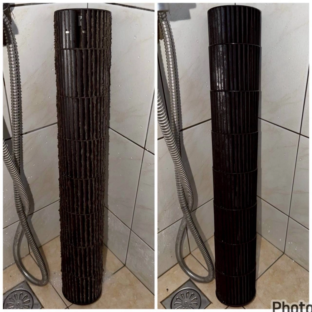 板橋區 分離式冷氣清洗+拆風鼓