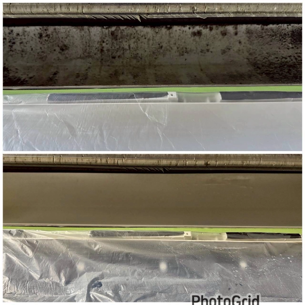 新北市 林口區 分離式冷氣清洗+拆風鼓