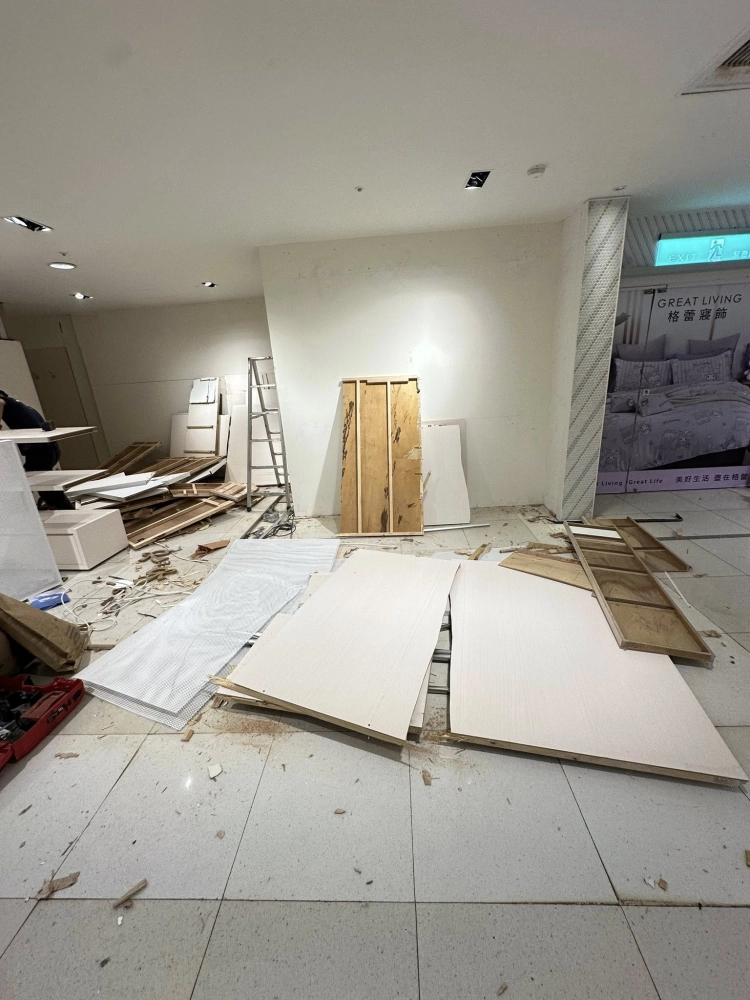 台北新光三越拆除｜百貨公司拆除撤櫃