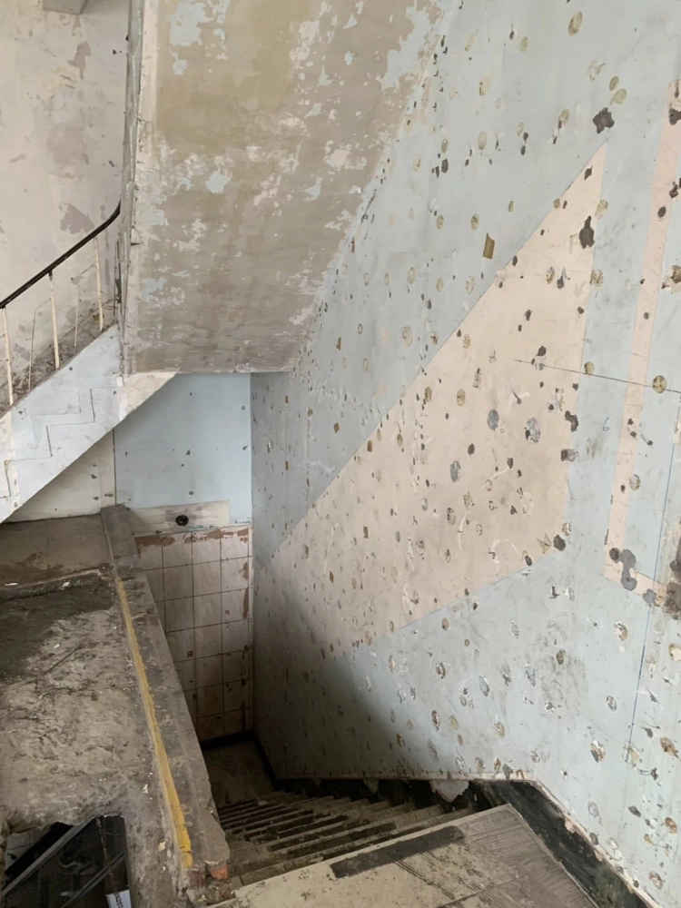 中壢1-3樓 全室垃圾清除 全室隔間拆除 打石｜全室壁紙撕除