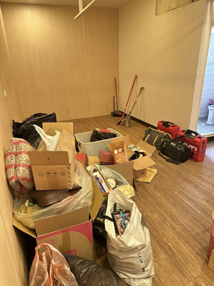 中壢1-3樓 全室垃圾清除 全室隔間拆除 打石｜全室壁紙撕除