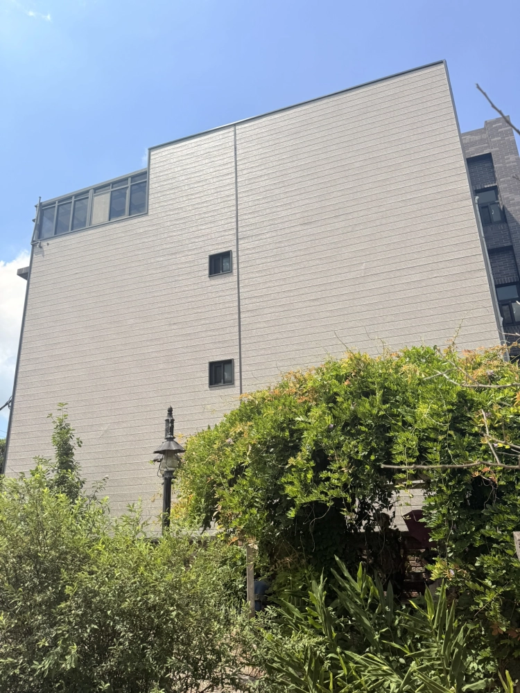 盛餘鍍鋁鋅藝術雙層鋼板  桃園楊梅外牆鐵衣