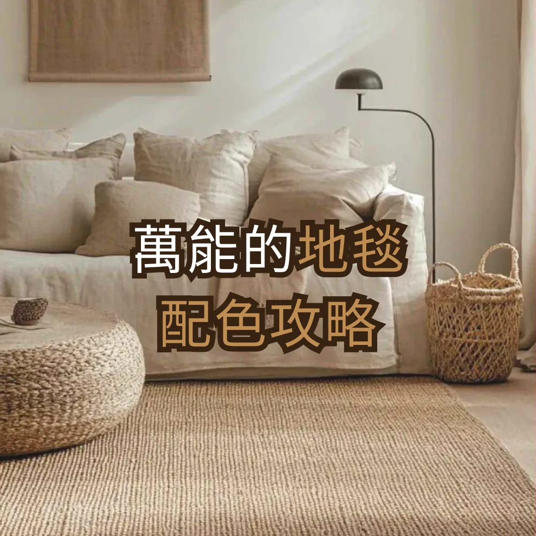 萬能的沙發配色攻略✨