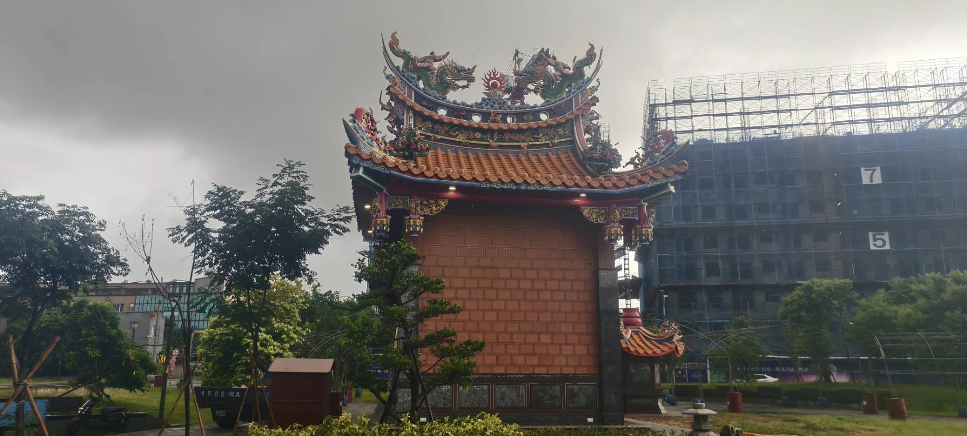 土地公廟造景