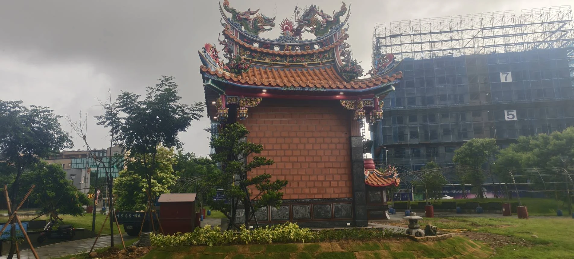 土地公廟造景