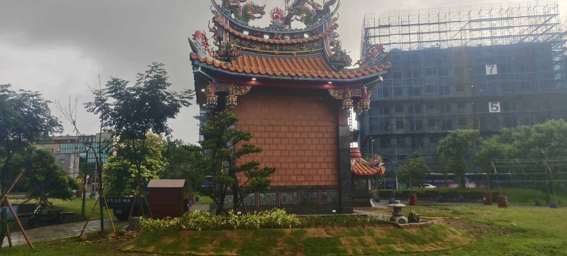 土地公廟造景