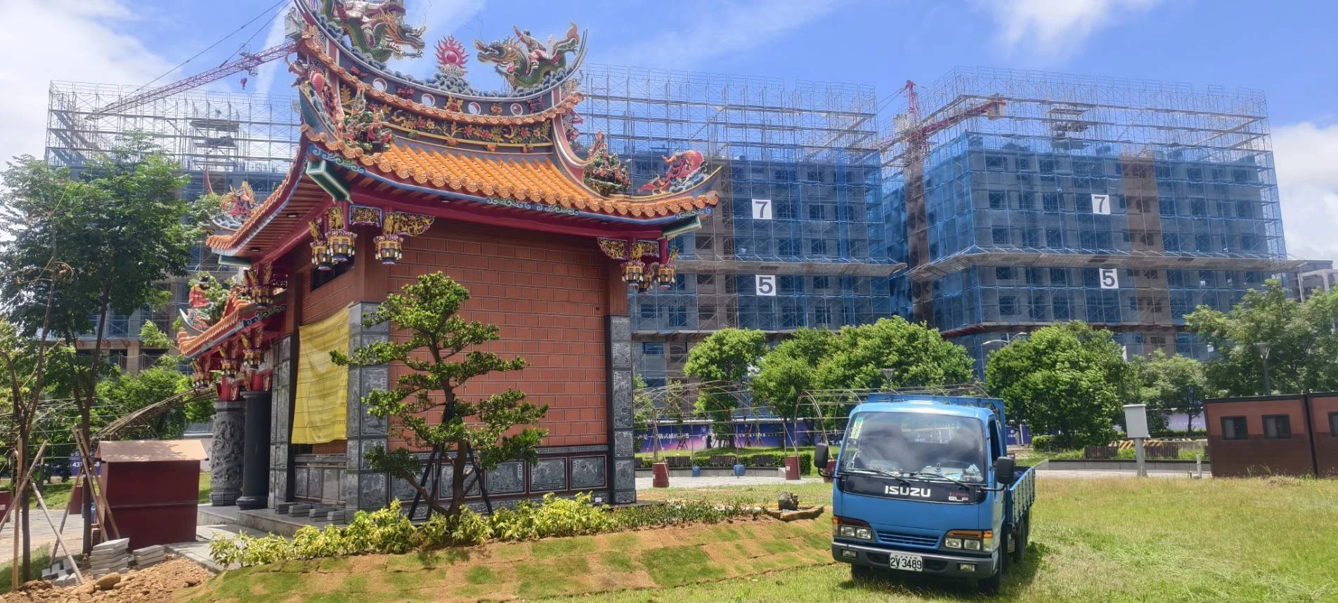 土地公廟造景