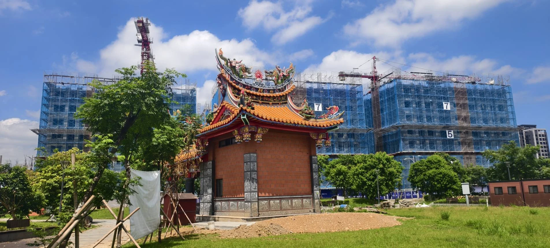 土地公廟造景