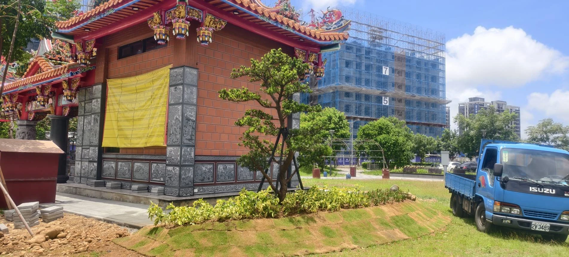 土地公廟造景