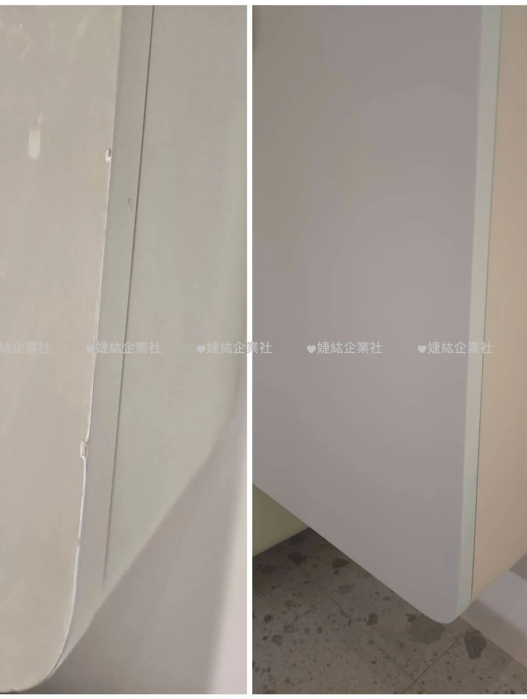 鞋櫃烤漆局部修復