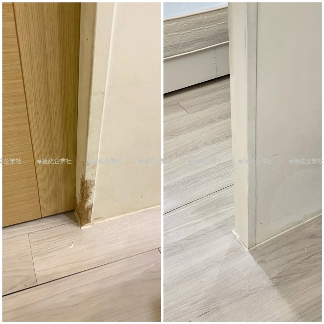 牆面門框修補 