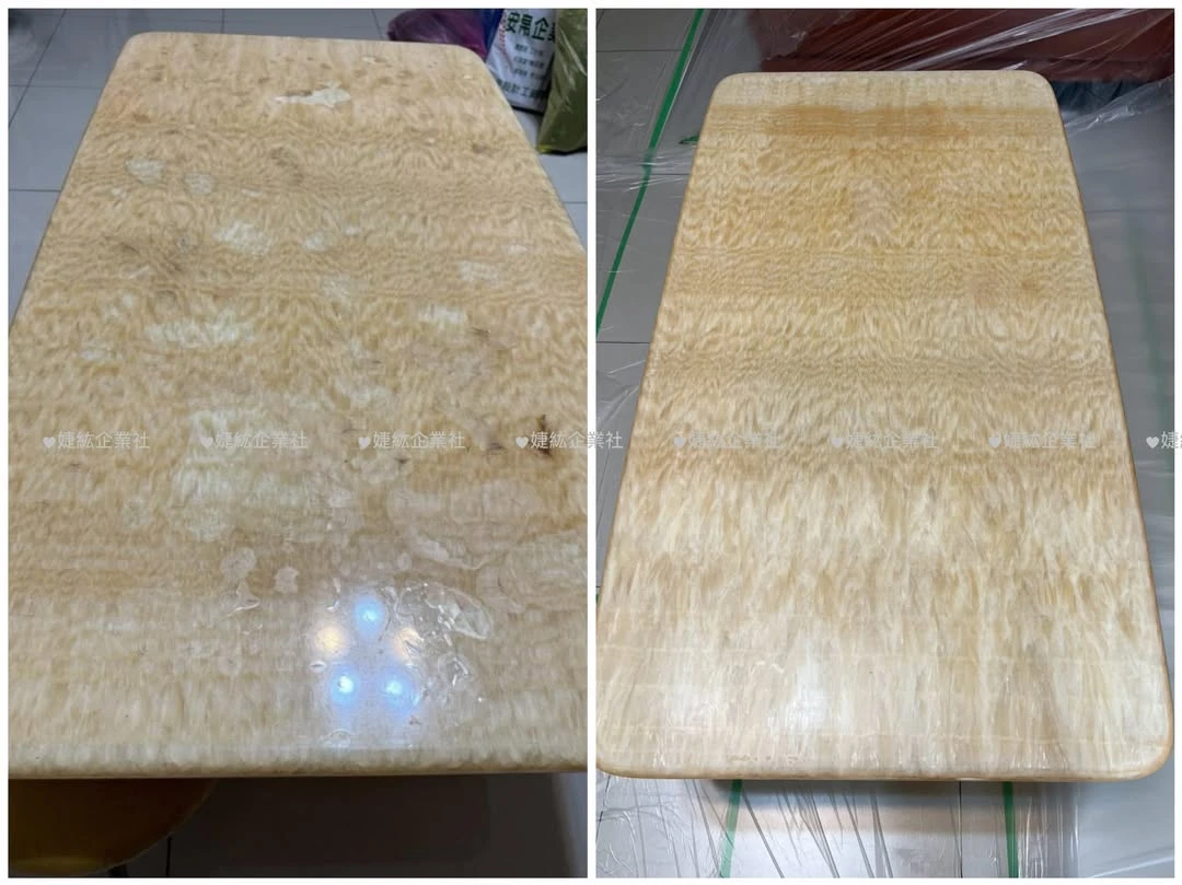 天然石桌面起水泡