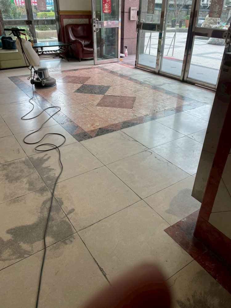 地板清洗.石材晶化