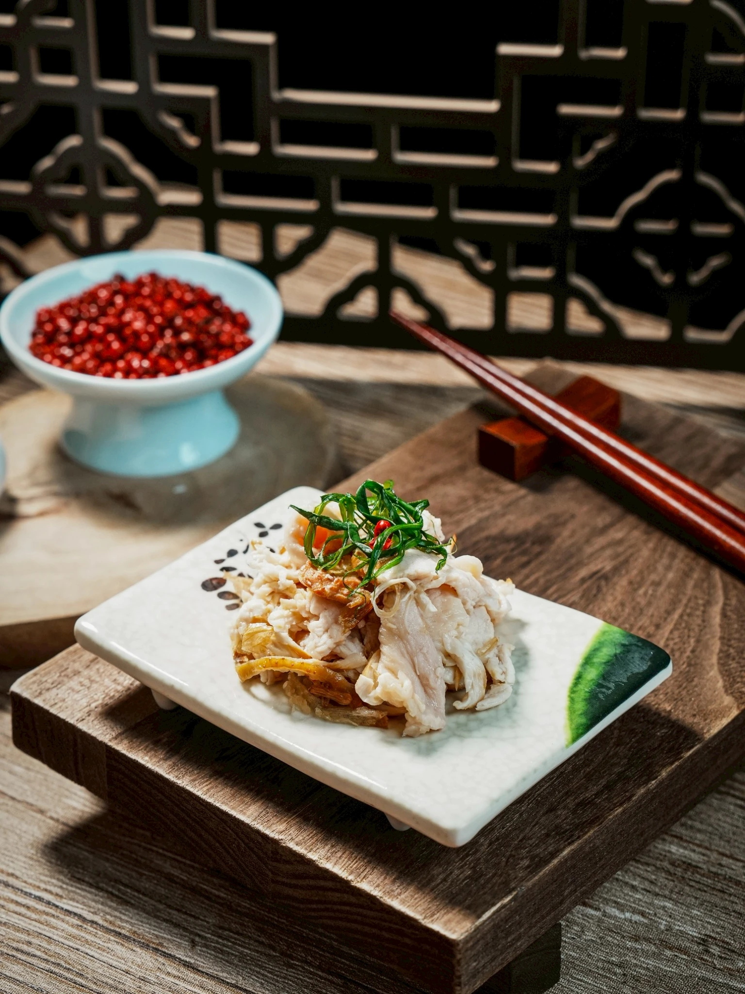 湶燻雞肉絲