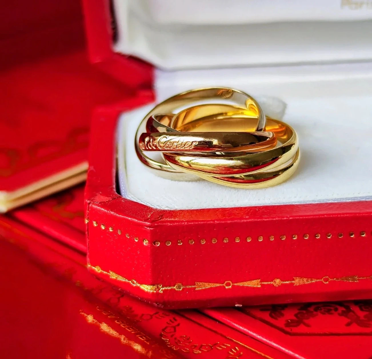 Cartier Trinity 三環戒收購｜Cartier Trinity 戒指可以賣多少？景福買取提供透明專業鑑定