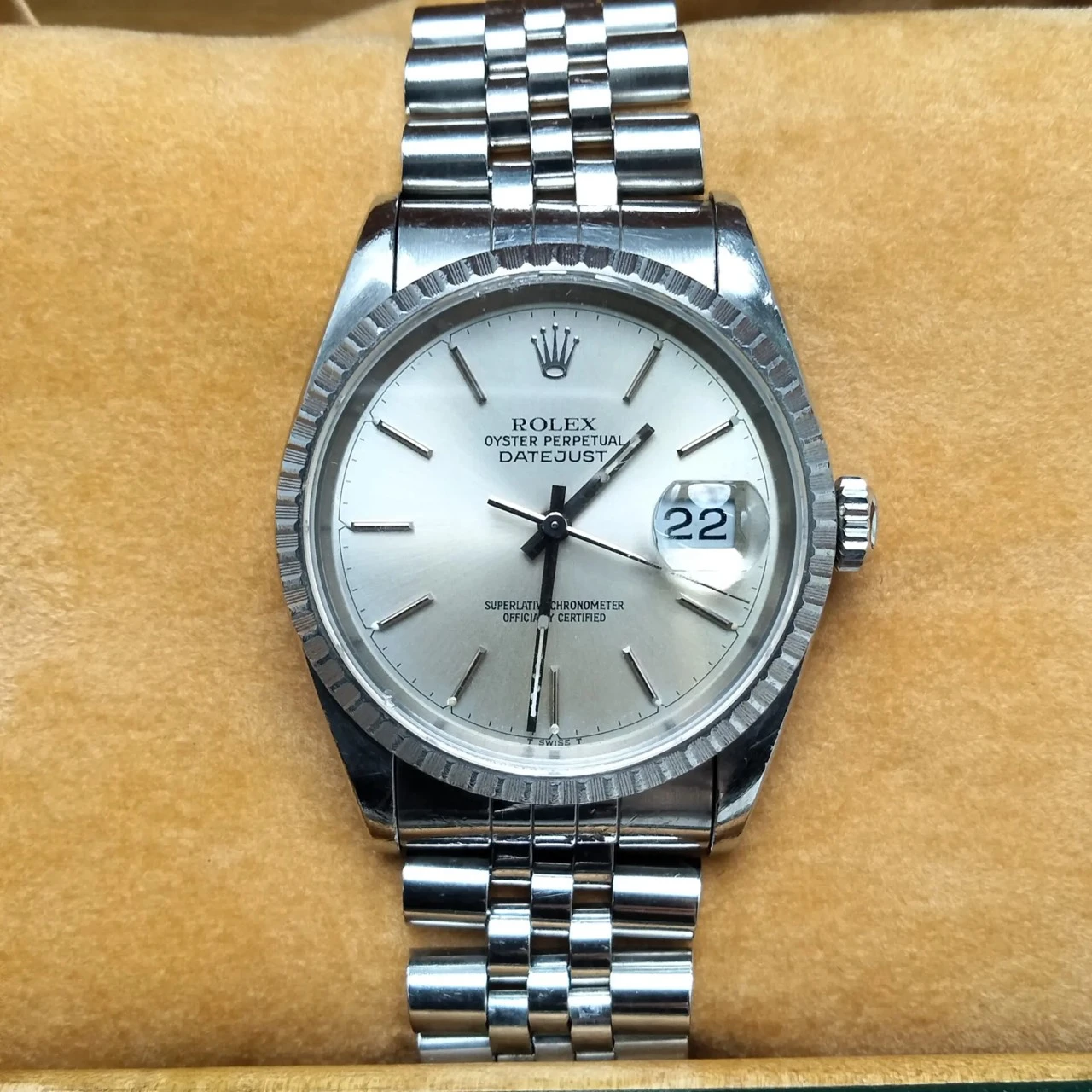 ROLEX 勞力士 Datejust 16220 收購｜經典銀面五珠鍊，老勞力士依然具有市場價值