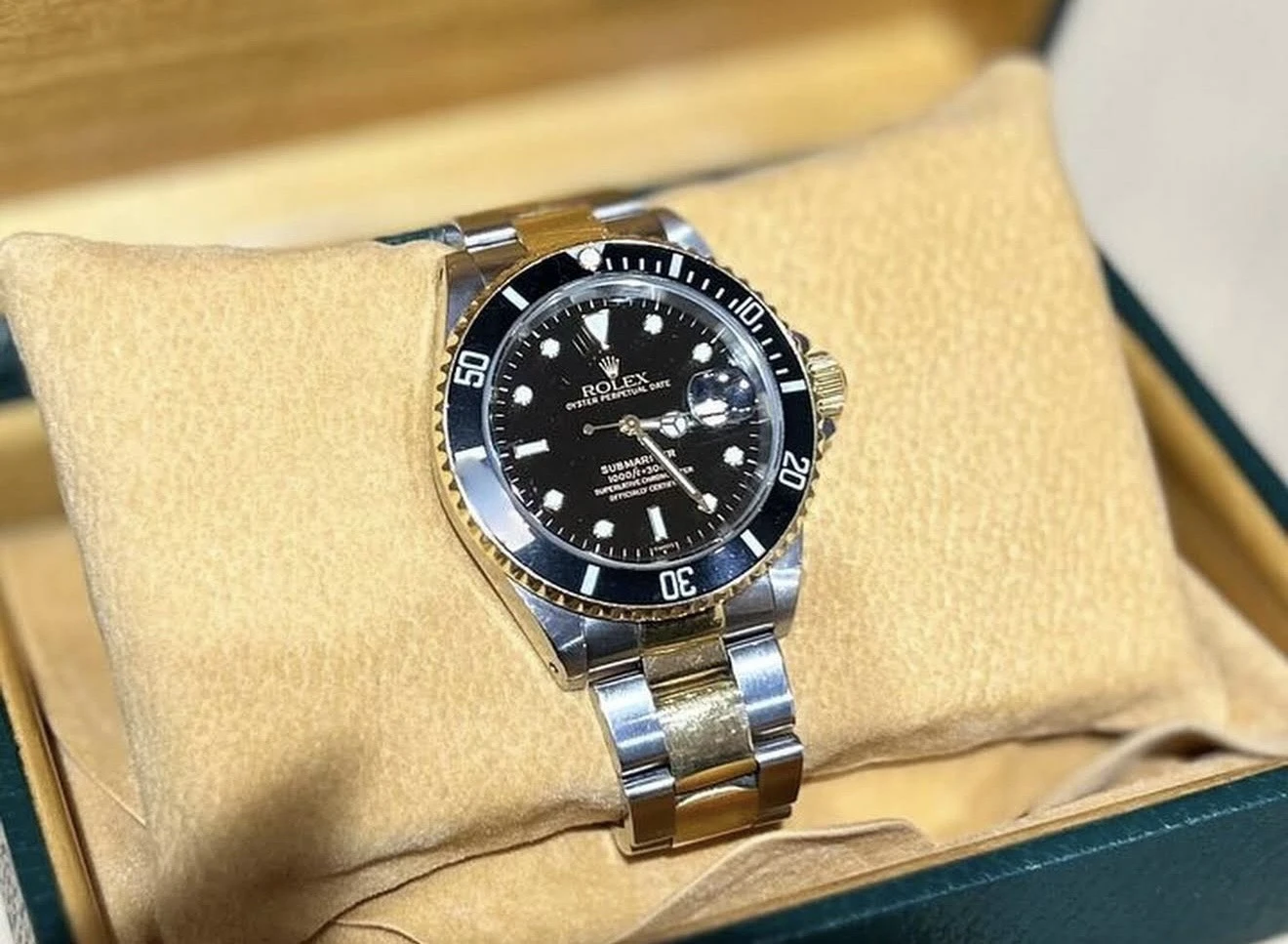 ▶台中市西屯區 ROLEX 勞力士 Submariner 半金黑水鬼｜經典潛水錶強力收購中◀