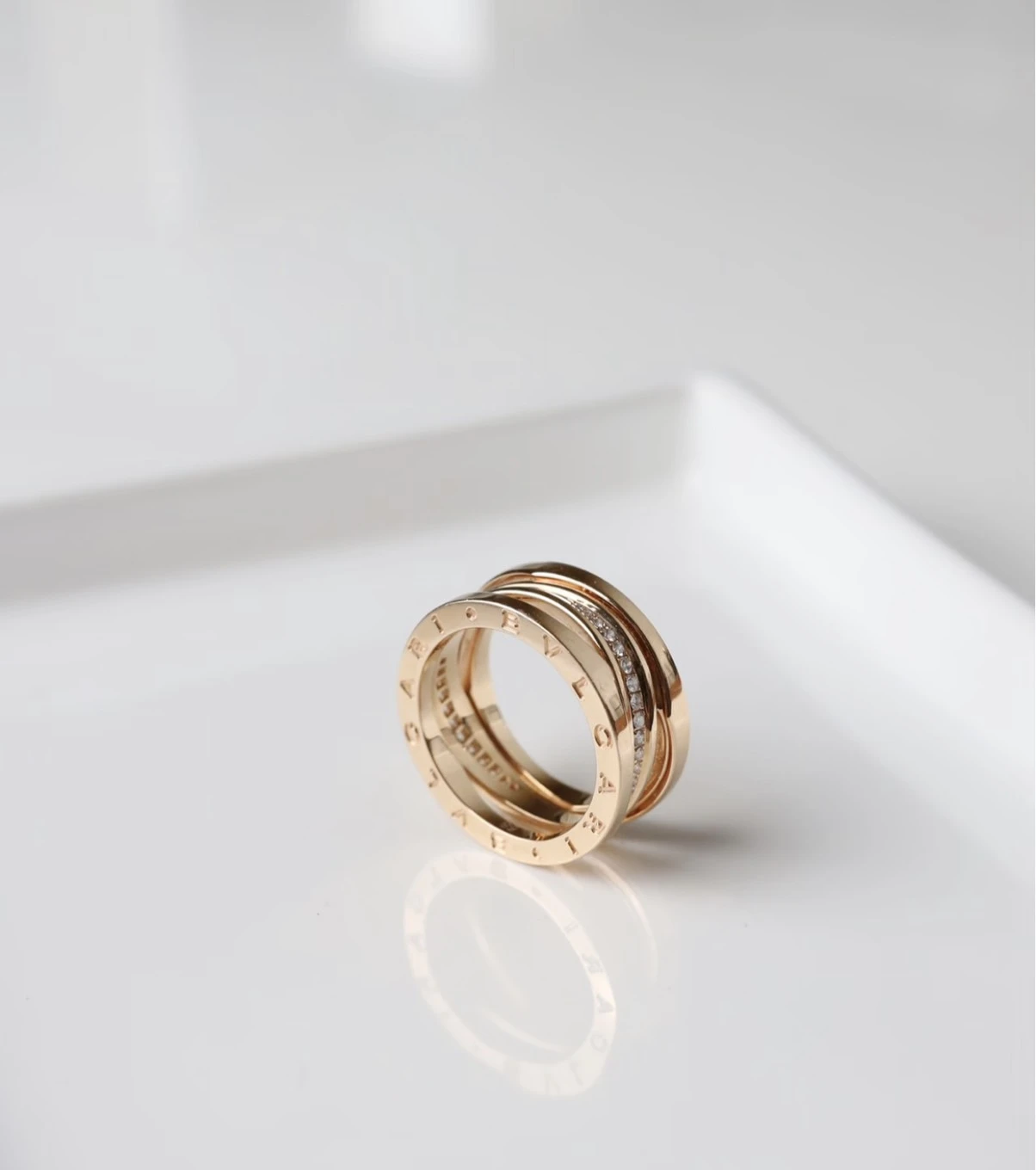 台中市西屯區 BVLGARI 寶格麗 B.zero1 戒指・鑽石戒指・品牌珠寶強力收購中｜景福買取