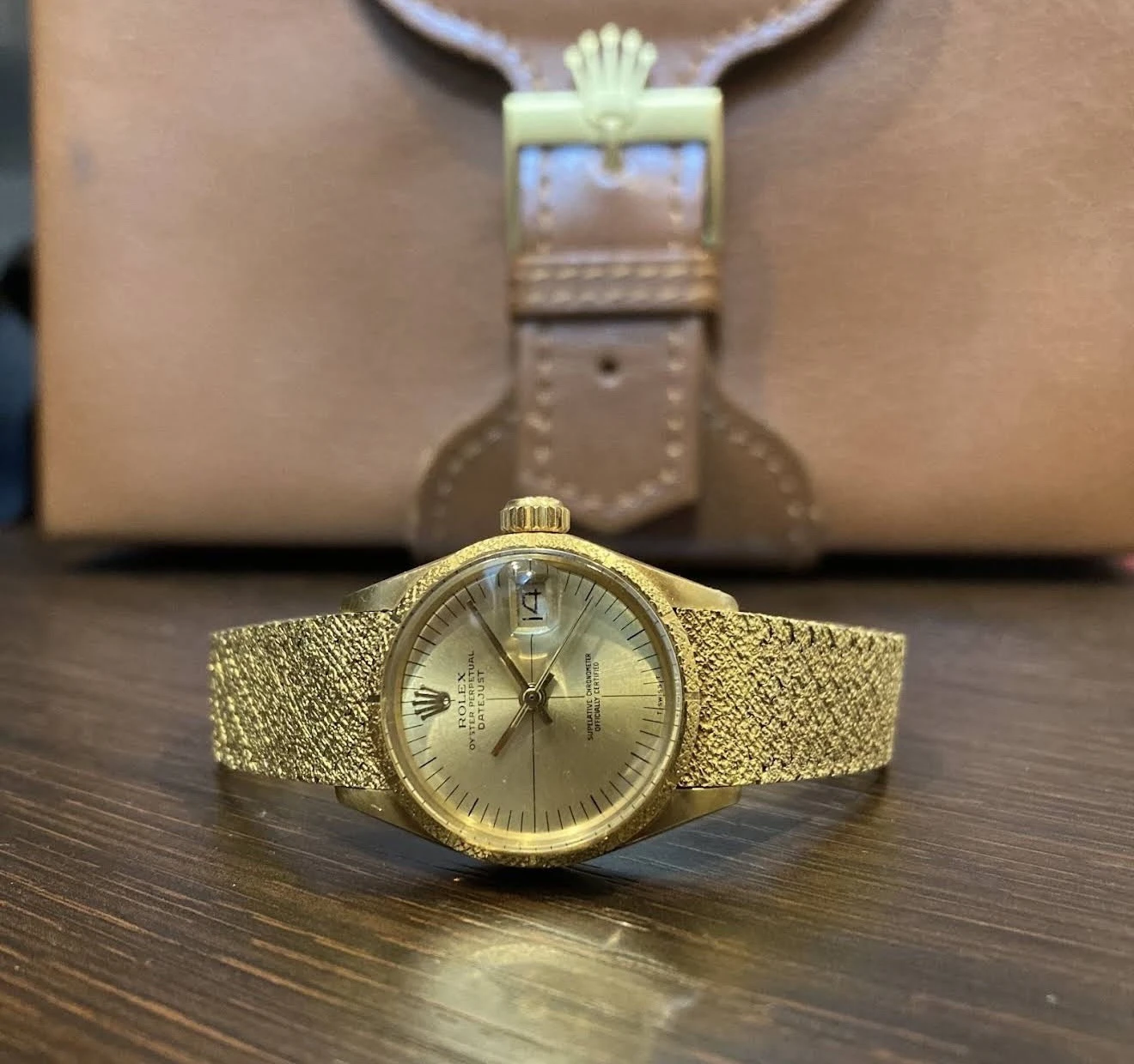 ▶ 台中 ROLEX 勞力士收購｜復古黃金 Datejust 老錶專業鑑定・景福買取