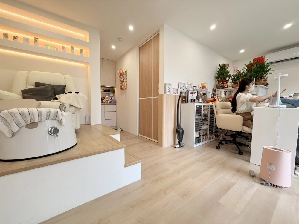 沐秝美學.美甲店面裝修-實現女性美學殿堂